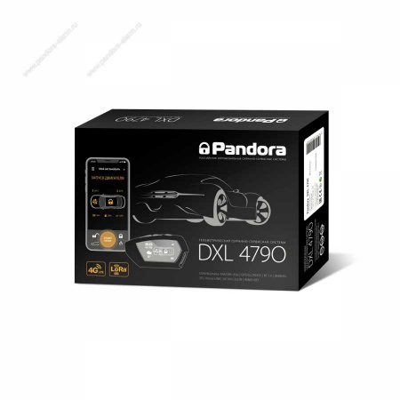 Автосигнализация с автозапуском Pandora DXL 4790